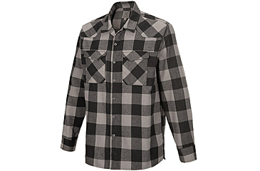 Image of Vertx Canyon Valley Flannel Long Sleeve Shirt - Mens, Marshland Grey Plaid, Extra Large, F1 VTX1501 MSHGP XLARGE N/A