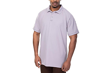 Image of Vertx Coldblack Short Sleeve Polo - Men's, Large, Regular, Light Grey, F1 VTX4000P LTG LARGE