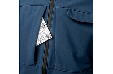 Image of Vertx Downrange Softshell Jacket - Men's, Bering Blue, Extra Large F1 VTX8830 BB XLARGE