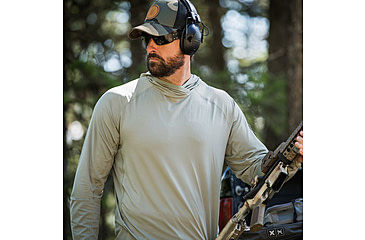 Image of Vertx Full Sun Hoody - Mens, Batthle Ship Grey, Extra Large, F1 VTX1530 BSG XLARGE N/A