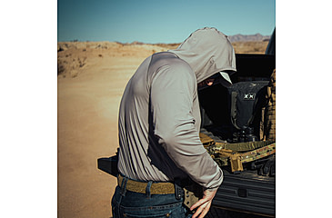 Image of Vertx Full Sun Hoody - Mens, Batthle Ship Grey, Extra Large, F1 VTX1530 BSG XLARGE N/A