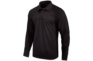 Image of Vertx Fusion Flex Performance Hybrid Long Sleeve Shirt - Mens, Black, Long, 2XL, VTX8255BK2XLLONG