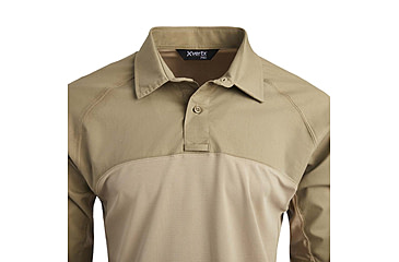 Image of Vertx Fusion Flex Performance Hybrid Shirt - Long Sleeve, Desert Tan - VTX8255DT2XLLONG