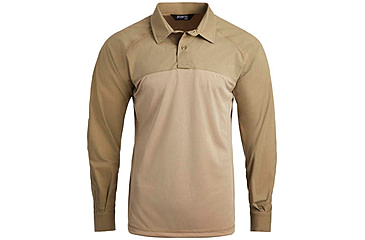 Image of Vertx Fusion Flex Performance Hybrid Shirt - Long Sleeve, Desert Tan - VTX8255DT2XLLONG
