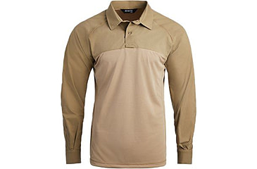 Image of Vertx Fusion Flex Performance Hybrid Shirt - Long Sleeve, Desert Tan - VTX8255DT2XLLONG