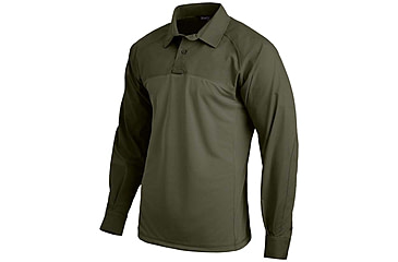 Image of Vertx Fusion Flex Performance Hybrid Long Sleeve Shirt - Mens, OD Green, Long, 2XL, VTX8255OD2XLLONG