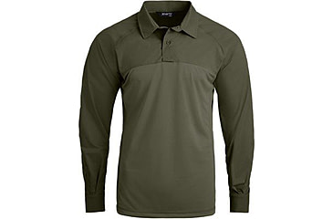 Image of Vertx Fusion Flex Performance Hybrid Shirt - Long Sleeve, Od Green - VTX8255OD2XLLONG