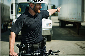 Image of Vertx Fusion Flex Performance Hybrid Shirt - Short Sleeve, Black - VTX8250BK2XLNA