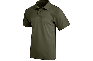 Image of Vertx Fusion Flex Performance Hybrid Shirt - Short Sleeve, Od Green - VTX8250ODXSMALLNA
