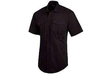 Image of Vertx Fusion Flex Short Sleeve Shirt, Black - VTX8230BK2XLNA