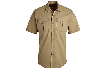 Image of Vertx Fusion Flex Short Sleeve Shirt - Mens, Desert Tan, Extra Small, VTX8230DTXSMALLNA