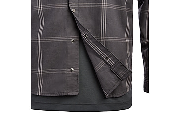 Image of Vertx Guardian Stretch Long Sleeve Shirt - Mens, Midnight Pulse Plaid, Extra Large/Regular, 1442 MPP XLARGE