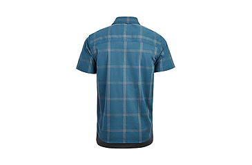 Image of Vertx Guardian Stretch Short Sleeve Shirt - Mens, Deep Sea Plaid, 2XL/Regular, 1432 DSP 2XL