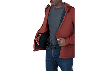 Image of OpticsPlanet Exclusive Vertx Hardside Hoody - Men's, Large, Reaper Red, F1 VTX8835 RRD LARGE