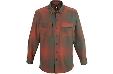 Image of Vertx Last Line Stretch Flannel - Mens, Eldorado Sun Ombre Plaid, Medium, F1 VTX1535 ESOP MEDIUM N/A