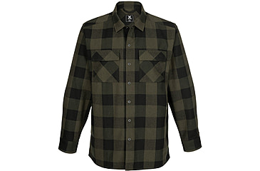 Image of Vertx Last Line Stretch Flannel - Mens, Marshland Plaid, Large, F1 VTX1535 MSHP LARGE N/A