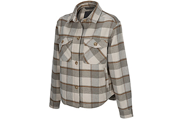 Image of Vertx Lena Long Sleeve Shirt Jacket - Womens, River Stone Plaid, Large, F1 VTX7039 RVSTP LARGE N/A
