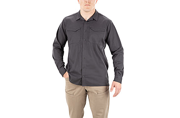 Image of Vertx Long Sleeve Machinehead Shirt - Mens, Exhaust, Large, F1 VTX1475 EXH LARGE