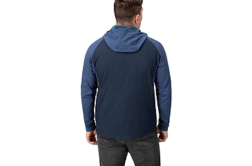 Image of Vertx Manitou Hybrid Hooded Jacket - Mens, Dark Sky/Open Water Blue, MD, F1 VTX8855 DSK/OWB MD
