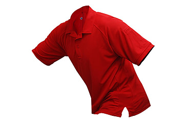Image of Vertx Men's Coldblack Short Sleeve Polo Shirt, Red, Size Medium VTX4000RDP-MEDIUM