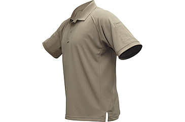 Image of Vertx Men's Coldblack Short Sleeve Polo Shirt, Tan, Size Extra Small VTX4000TNP-XSMALL