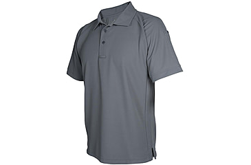 Image of Vertx Mens S/S coldblackR Polo W Pencil Pocket, Grey, LARGE VTX4000GYP-LARGE