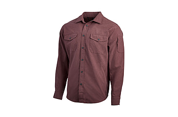 Image of Vertx Recce Long Sleeve Technical Shirt - Mens, Warm Wine, Medium, 1521 WW MEDIUM
