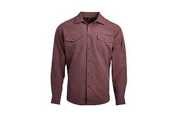 Image of Vertx Recce Long Sleeve Technical Shirt - Mens, Warm Wine, Medium, 1521 WW MEDIUM