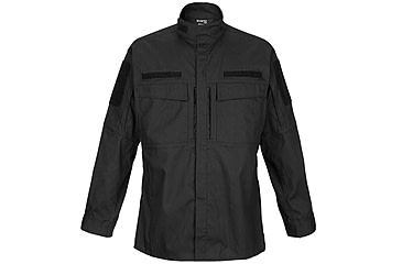 Image of Vertx Recon Flex Garrison Shirt - Long Sleeve - Mens, Black, Medium Regular, F1 VTX1920 BK MEDIUM REG