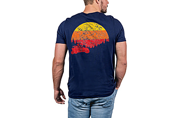 Image of Vertx Road Less Taken Tee T-Shirt - Mens, Blue, Medium, F1 VTX9041 NA MEDIUM