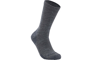 Image of Vertx VaporCore 5in Crew Sock - Mens, Smoke Grey, Small, F1 VTX9105 SMG SMALL