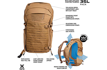 Image of Vertx Siege 35L Backpack