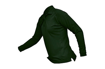 Image of Vertx Womens Coldback Long Sleeve Polo, Spruce Green, LARGE F1 VTX4030P SG LARGE