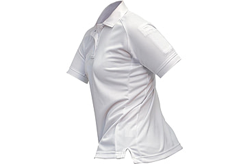 Image of Vertx Women's Coldback Short Sleeve Polo Shirt, White, Size Extra Small VTX4010WHP-XSMALL