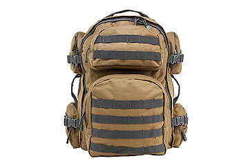 Image of VISM Tactical Backpack, Tan w/Urban Gray Trim CBTU2911