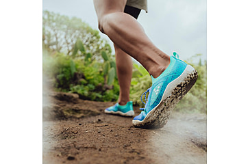 Image of Vivobarefoot Primus Trail Knit FG Trailrunning Shoes - Womens, Peach Melba, 37 Euro, 209099-2037