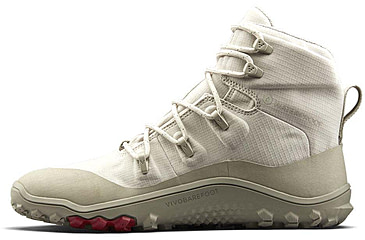 Image of Vivobarefoot Tracker Textile FG2 Hiking Boot - Womens, US 8/39 Euro, Silver Birch, 209536-0239