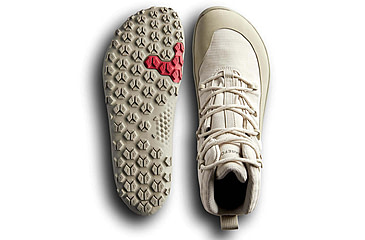 Image of Vivobarefoot Tracker Textile FG2 Hiking Boot - Womens, US 8/39 Euro, Silver Birch, 209536-0239
