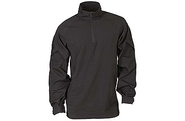 Image of Voodoo Tactical Combat Shirt w/ Zipper - Mens, Black, Medium, 01-9582001093