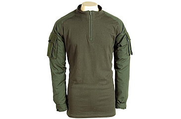 Image of Voodoo Tactical Combat Shirt With Zipper - Mens, Olive Drab, 2XL, 01-9582004097