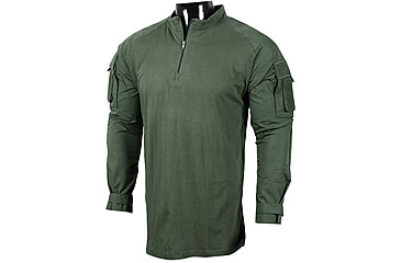 Image of Voodoo Tactical Combat Shirt w/ Zipper - Mens, OD Green, 2XL, 01-9582004097