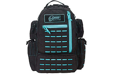 Image of Voodoo Tactical Mini Tobago Pack w/Die Cut MOLLE, Black/Teal, 15-0058162000