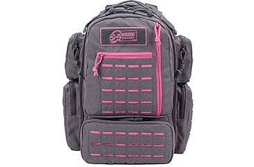 Image of Voodoo Tactical Mini Tobago Pack w/Die Cut MOLLE, Gray/Pink, 15-0058114000