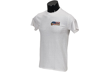 Image of Voodoo Tactical Patriot Banner Ribbon Logo T-Shirt - Men's, 2XL, White, 20-9991024097