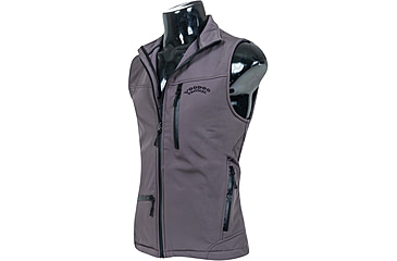 Image of Voodoo Tactical Softshell Zip Front Vest w/Voodoo Logo - Mens, Gray, Small, 01-5000014092