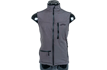 Image of Voodoo Tactical Softshell Zip Front Vest w/Logo - Men's, Gray, Small, 01-5000014092