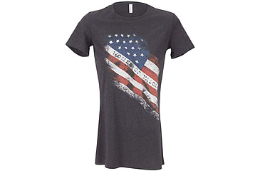 Image of Voodoo Tactical Women Of Valor T-Shirt - Women's, Black, Small, 01-5811001092