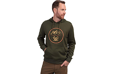 Image of Vortex 3 Peaks Performance Hoodie - Mens, Forest Night, S, 221-31-FNIS