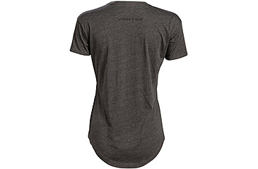 Image of Vortex Camo Logo Short Sleeve T-Shirt - Womens, Charcoal Heather, XS, 121-48-CHHXS