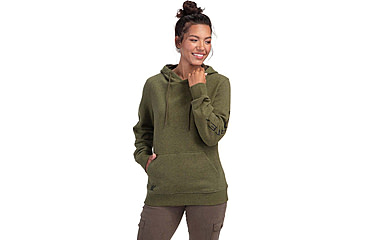 Image of Vortex Comfort Hoodie - Womens, Green Heather, L, 222-47-GHEL
